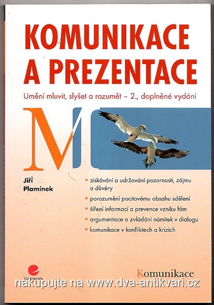 Komunikace a prezentace: Jiří Plamínek - antikvariát