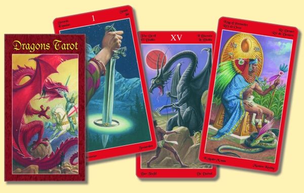 Dračí Tarot - Dragons Tarot - tarotové karty