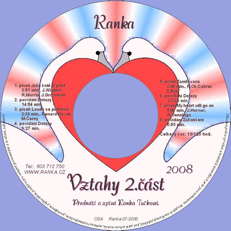CD Ranka  Vztahy 2. část