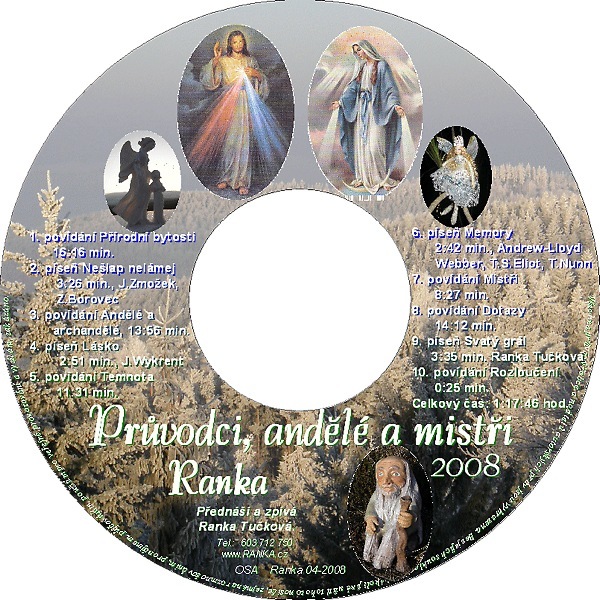 CD Ranka  Průvodci, andělé a mistři