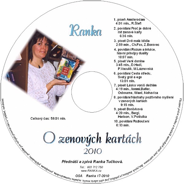 CD Ranka  O zenových kartách 2010