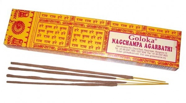 Vonné tyčinky Satya Sai Baba Goloka Nag Champa 16 g