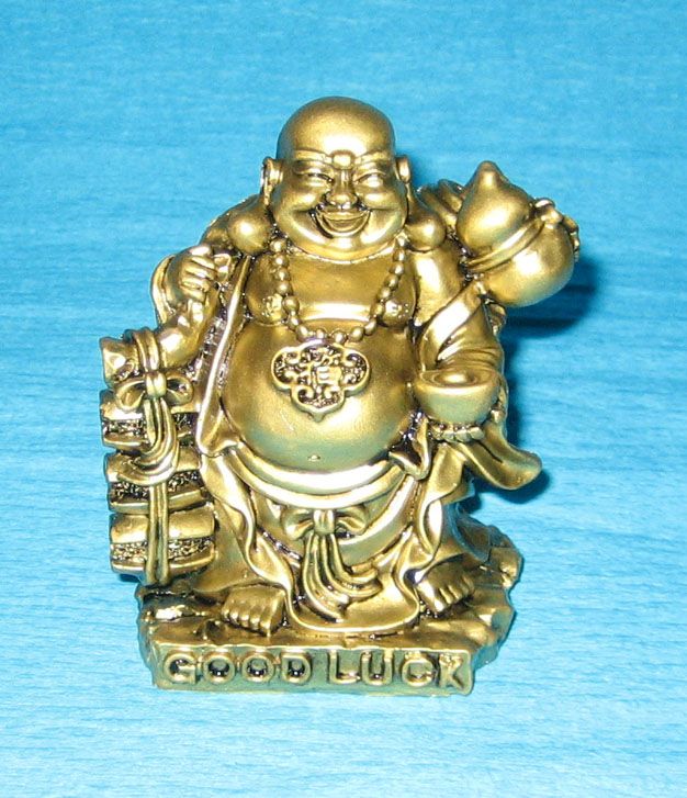 Buddha Good luck- (soška štastného buddhy)