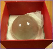Věštecká koule křišťálová 15 cm GB