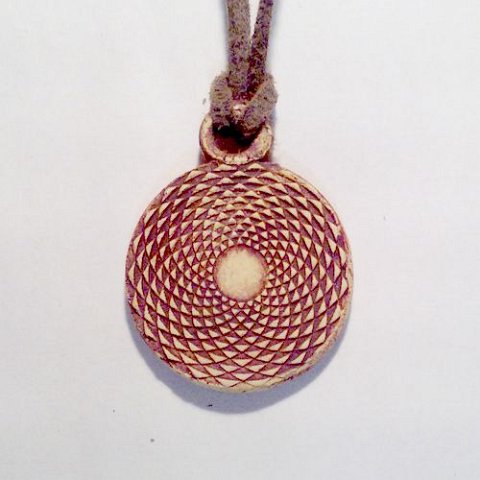 Energetický amulet keramika - Akt stvoření