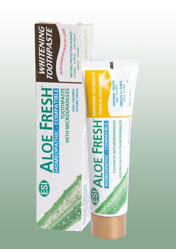 Zubní pasta Homeopatic s bělícím účinkem - Aloe 100 ml