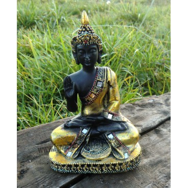 Buddha sedící A - (soška buddhy)