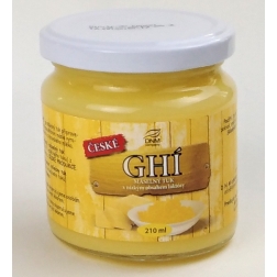 GHÍ - přepuštěné máslo ve skle 150 g/210 ml