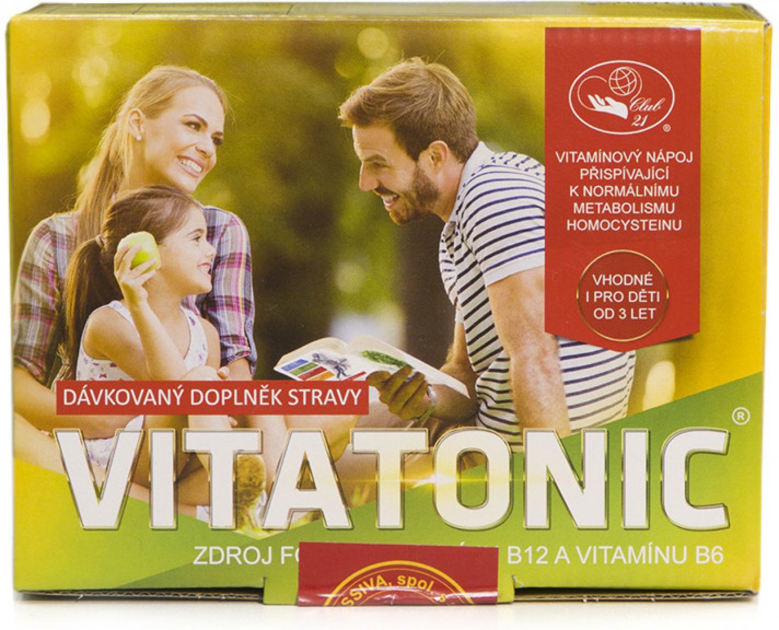 Vitatonic - vitam. nápoj přispívající k normálnímu metabolismu homocysteinu 600 g