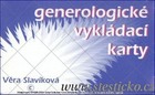 Generologické karty - vykládací karty + brožura