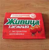 Sibiřská žvýkací pryskyřice s šípkem