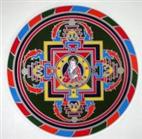 Mandala na sklo velká - Padmasambhava
