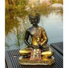 Buddha sedící B - (soška buddhy)