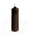 Černá svíčka plnobarevná - válec -
4,5x10cm

