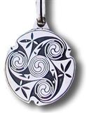 Amulet - keltský znak stříbrný