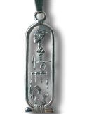 Amulet - královny Nefertiti stříbrný