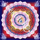 Mandala samolepka -  Mandala Ganéša 18,5x18,5 cm