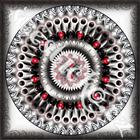Mandala samolepka - Mandala hry 18,5x18,5 cm