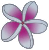 Mandala na sklo velká - růžový květ